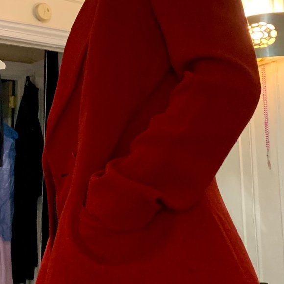 Giorgio Armani Red Blazer Size 4 - Picture 5 of 11